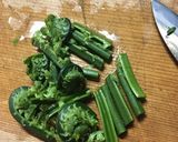 コゴミの卵とじ作り方1写真