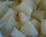 冬瓜と人参の甘辛味噌炒め作り方1写真