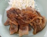 簡単、豚のしょうが焼き。作り方23写真