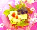 サラダにちょこっとワカメ(*^^)v作り方25写真
