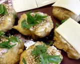 市販のチキンナゲット ゴマチーズ作り方2写真