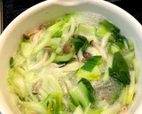 青梗菜とシメジの和え物作り方3写真