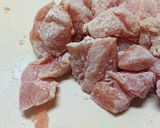ご飯が進む、鶏むね肉の柔らか甘辛煮作り方1写真