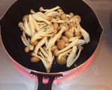 きのこのあんかけ和風オムライス作り方5写真