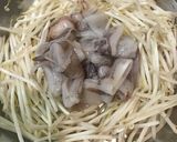 包丁を使わない烏賊と萌やしのピリ辛炒め作り方3写真