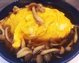 きのこのあんかけ和風オムライス作り方11写真