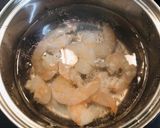 エビ卵あんかけ豆腐・銀杏入り作り方1写真