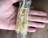 簡単、ラップ節約！生姜の冷凍保存方法作り方5写真