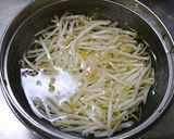レンジで簡単！もやしのナムル☆チーズ風味作り方1写真