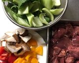 醤油香る鶏レバと野菜の中華炒め作り方2写真