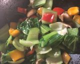醤油香る鶏レバと野菜の中華炒め作り方6写真