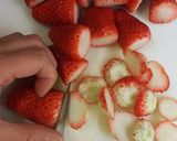 苺たくさん☆カービィケーキ☆作り方2写真