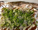 青ネギと薄あげのじゃこマヨチーズ焼き！作り方3写真