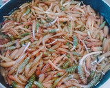 春！つくしと釜揚げ桜えびのかき揚げ作り方1写真