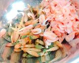 春！つくしと釜揚げ桜えびのかき揚げ作り方2写真