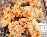 春！つくしと釜揚げ桜えびのかき揚げ作り方6写真