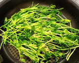 メンマと豆苗の簡単炒め作り方1写真