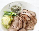 粗塩で旨味たっぷり【塩焼豚】チャーシュー作り方5写真