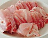 残りご飯と鶏モモ肉のスープ雑炊作り方2写真