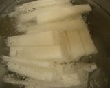 長芋とトマトの梅サラダ作り方1写真