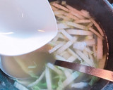 超簡単！中華風味噌 ふわふわ卵スープ作り方3写真