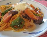 春野菜のナポリタン作り方9写真