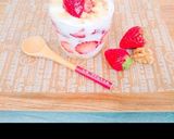 いちごバナナ胡桃で♡はちみつヨーグルト作り方5写真