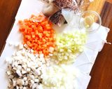 鯛のフレンチ風ガーリックバタースープ添え作り方1写真