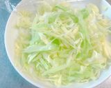 朝食に！お好み焼き風カリカリ トースト作り方3写真