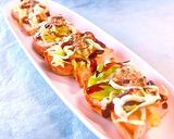 朝食に！お好み焼き風カリカリ トースト作り方6写真