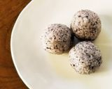 隠し味で美味♪道明寺粉でミニミニおはぎ作り方10写真