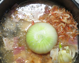 新玉ねぎと桜えびとベーコンの炊き込みご飯作り方4写真