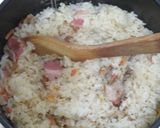 新玉ねぎと桜えびとベーコンの炊き込みご飯作り方8写真