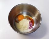 おからパウダーで蒸しパン❋粒ジャム入り❋作り方2写真