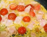 トマト&ベーコンのアーリオオーリオパスタ作り方2写真