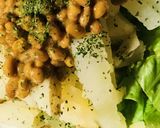 ジャガイモ&ダイコンと納豆の温サラダ作り方4写真