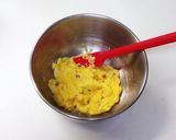 おからパウダーで蒸しパン❋粒ジャム入り❋作り方3写真