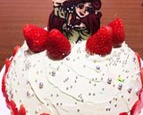 アリエルのドレスケーキ作り方7写真