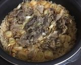 簡単、絶品焼肉屋風ピリ辛炊き込みご飯♬作り方5写真
