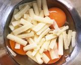 チーズ入りオムライス作り方8写真