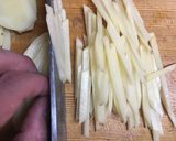じゃがいも細切り炒め中華風の章作り方3写真