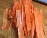 じゃがいも細切り炒め中華風の章作り方6写真