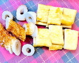 スピードおかず！竹輪とお揚げあま辛卵とじ作り方2写真