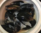 ムール貝の白ワイン蒸し作り方8写真