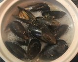 ムール貝の白ワイン蒸し作り方16写真