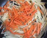 じゃがいも細切り炒め中華風の章作り方8写真