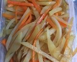 じゃがいも細切り炒め中華風の章作り方11写真