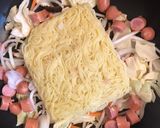 単身者用簡単に出来る目玉焼き付き焼きそば作り方2写真