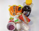 おからパウダーで蒸しパン❋粒ジャム入り❋作り方1写真