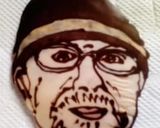 チョコプレート誕生日ケーキ作り方4写真